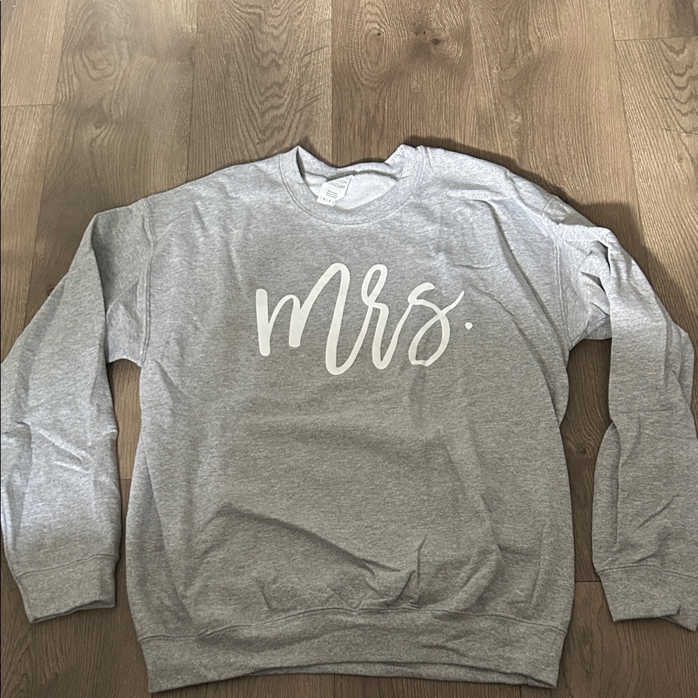 Gray Crew Neck Sweater